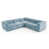 Velours bleu est en rupture de stock