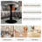 27.6-Inch Coffee Table, Mid-Century Modern Style Dining Table, Suitable For 2-4 People, Featuring A Round Marble Tabletop, For Various Settings.-132816623-132816622