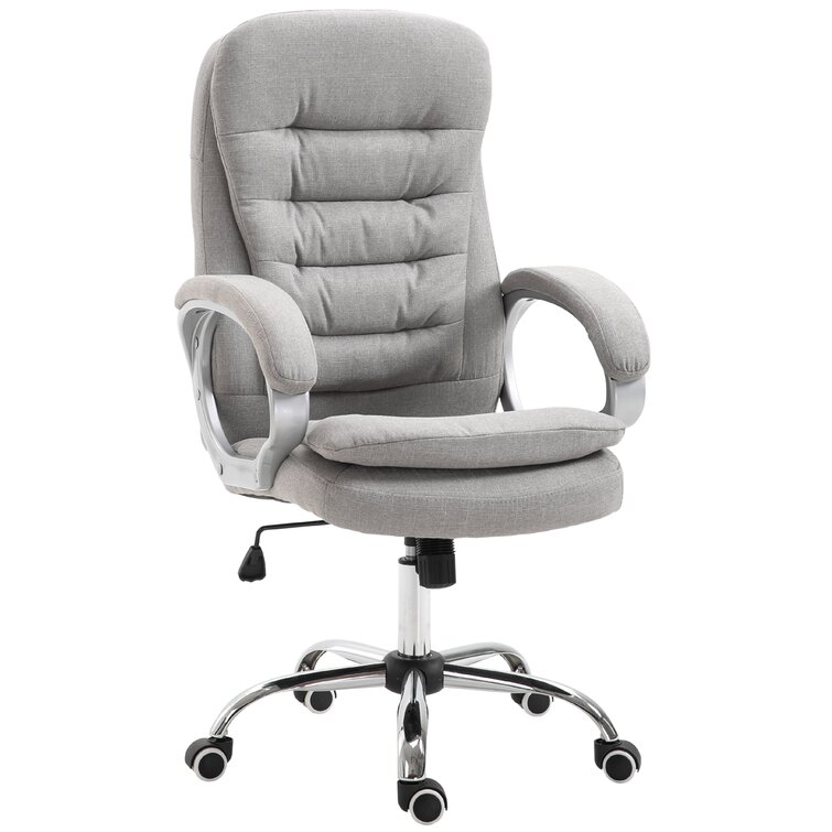 Shamavi Linen Executive Chair with Headrest