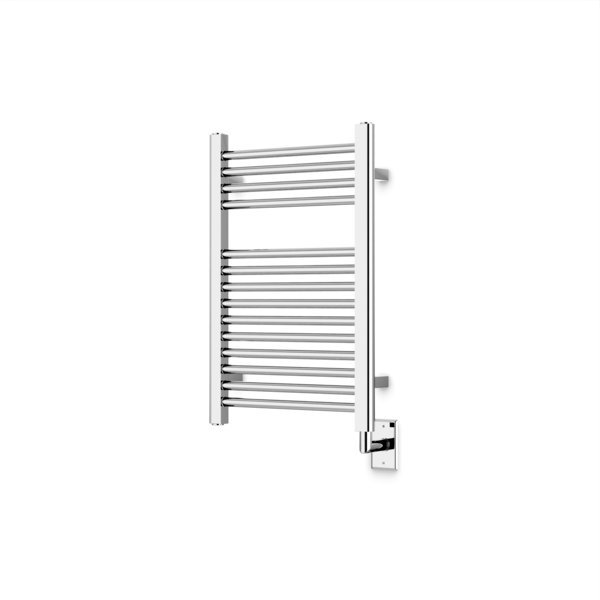 Chauffe-serviettes en métal câblé Artos M06845W-CH 27 po x 18 po Artby, Chrome chrome