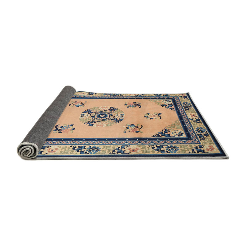Furrier Southwestern Indoor Rug, Round 3'