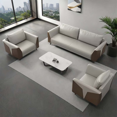 Ensemble de table basse Beige Business