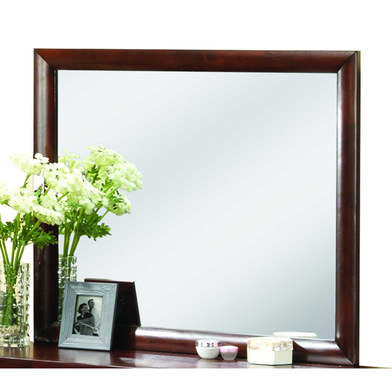 Commode à miroir Malaika, Espresso