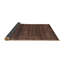 Tapis contemporain brun foncé-32259558