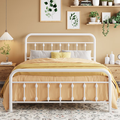 Modern Design Platform Bed Frame With Headboard And Footboard by August Grove
