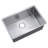 Efficient Drainage Stainless Steel Modern Kitchen Solution Ideal For Large Cookware