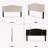 Arched Vertical Tufting Upholstered Headboard Adjustable Height & Width Head Board For Bedroom-1006657042-1006657040