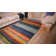 Farranshane Striped Tufted Blue/Orange/Green Area Rug