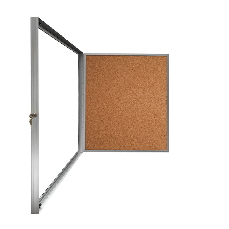 Cork Corkboard / Bulletin Board, 3' H x 2' 6" W
