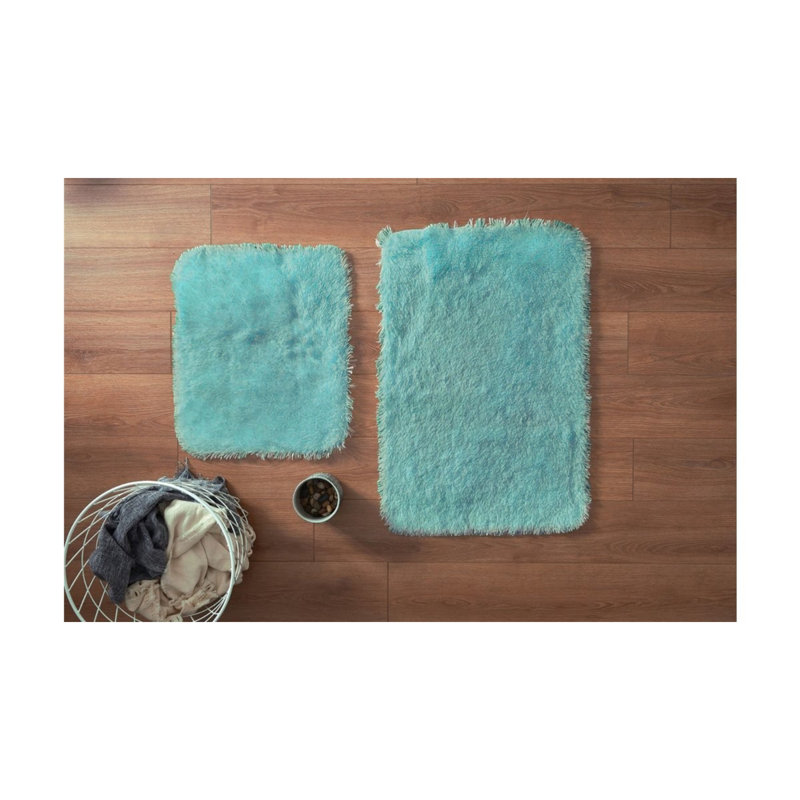 Ensemble de tapis de bain 2 pièces Paramore, Vert