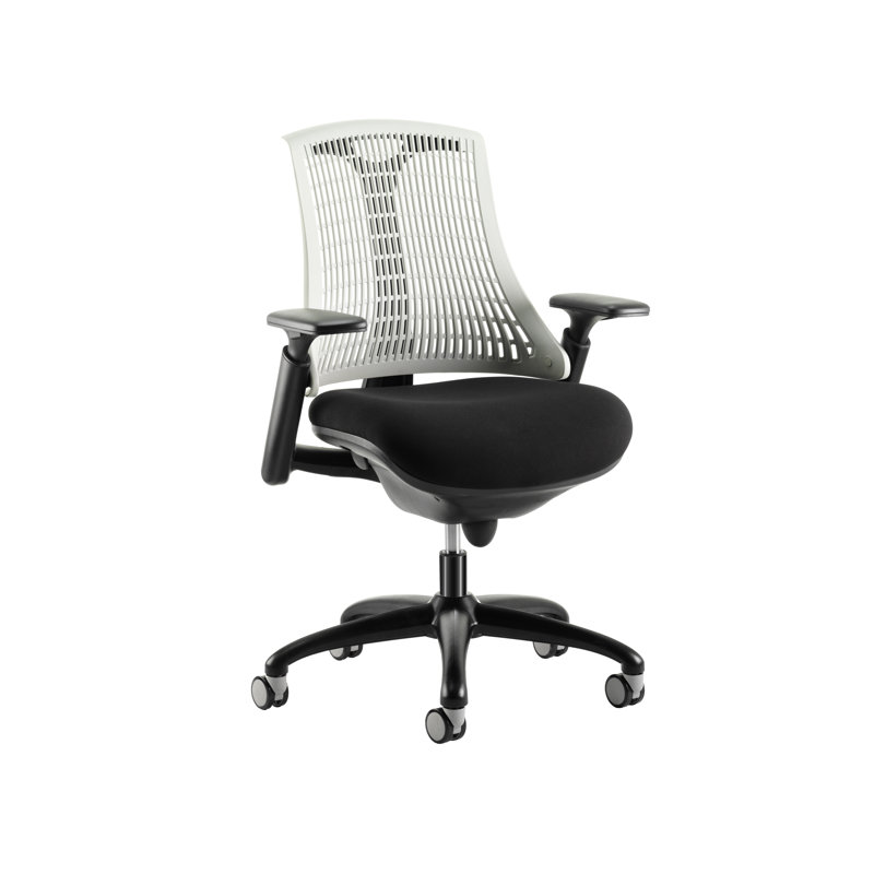 Creusette Polyester Blend Office Chair, Black