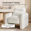 Fauteuil rembourré avec coussin lombaire l 33 po Fidele-1209163324