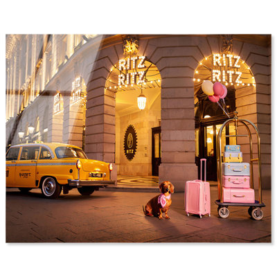 Ritz's Petite Porter Fashion Wall Decor Acrylic Print by Notoriart