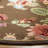 Hollander Floral Handmade Tufted Wool Brown Area Rug-21460059