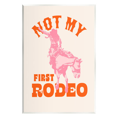 Art mural Not Not First First Rodeo par Victoria Barnes