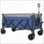 Chariot utilitaire pliable robuste de 51 pouces pour la plage, les sports et le jardin