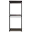 Walk-in avec rangement extra profond et cadre modulaire, fabrication en métal thermolaqué, options, résistance à l'eau et à la chaleur, tableau Stain Scratch E0