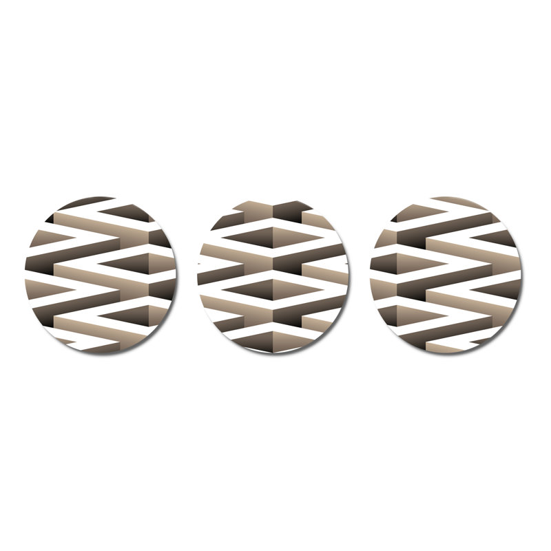 Abstract Wall Decor on Metal