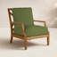 Haley Teak Patio Chair with Cushions-38580634-70064487-93646328