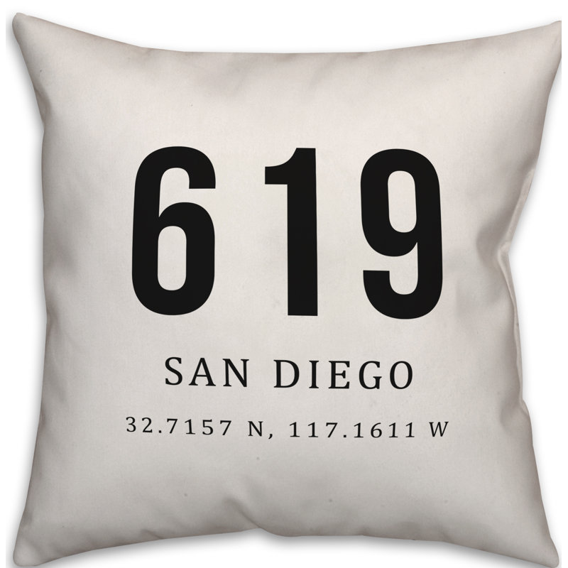 Outdoor Reversible Throw Pillow