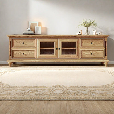 American retro home TV cabinet