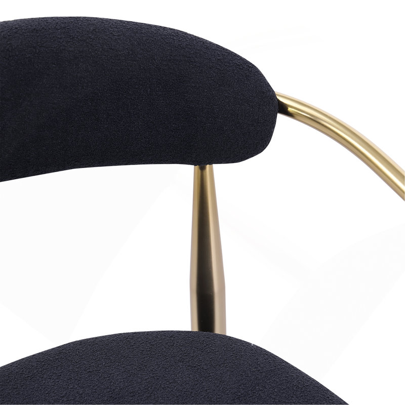 Ensemble de 2 tabourets de bar modernes avec un design élégant et des sièges confortables