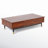 Dakota Solid Wood Top Single Coffee Table