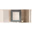 Armoire de toilette murale 24 po x 27 po, gris, tablette ajustable pour un rangement pratique et pratique-118732243
