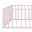 Structure de lit au sol avec clôture et porte-1855000146