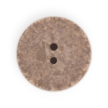 Dritz Recycled Cotton Round Stitch Button, 25mm, Mauve, 6 Buttons
