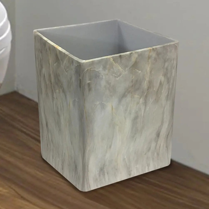 Marble Wastebasket, 7Qt
