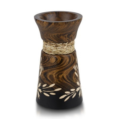 Jillienne Handmade Wood Table Vase
