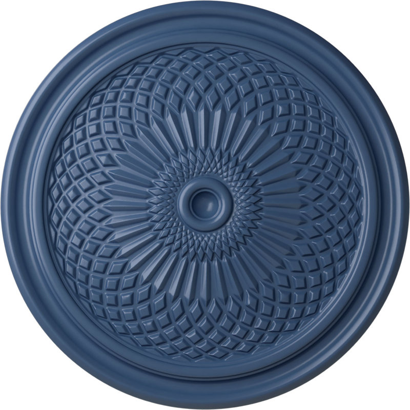 Plafonnier Endurathane, raisin, diamètre extérieur 22 5/8 po x P 3 5/8 po x P 5/8 po (convient aux auvents jusqu'à 5 3/8 po), apprêté en usine