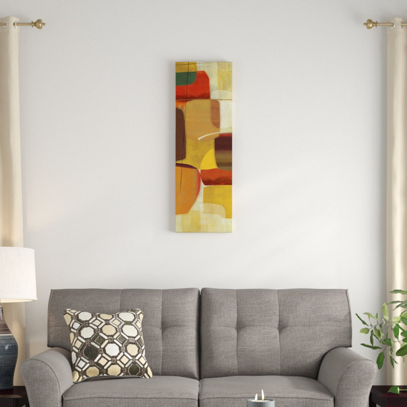 «Clues» par PI Studio, impression sur toile tendue, H 36 po x l 12 po x P 1,5 po, Cadre noir