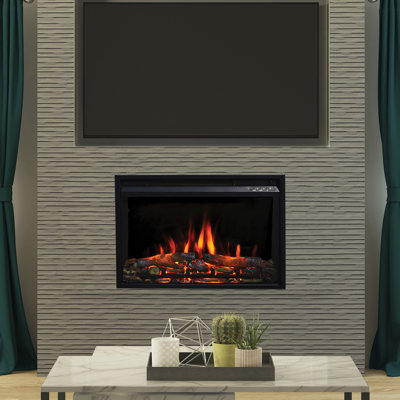 Rodwell 22” Inset Wall Mounted Electric Fire