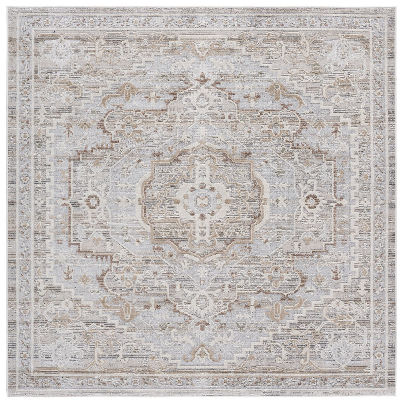 Miranda 300 Performance Oriental Rug, Square 6'6"
