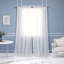 Paire de rideaux semi-transparents avec passe-tringle Rayna-73625234-31563145
