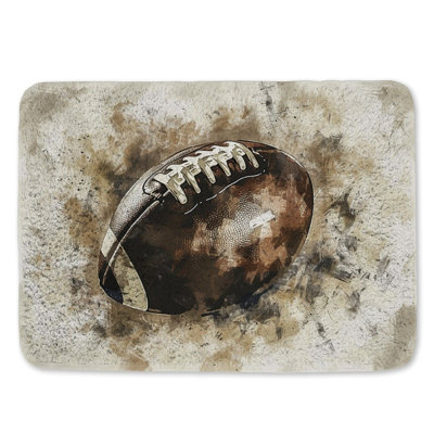 Tapis de bain football