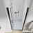 30"-31.25" W X 72" H Pivot Swing Frameless Bifold Glass Shower Door-115717559