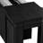 9-piece Xtenczar Dining Table Set a Rectangular Kitchen Table and a wooden Bench and 7 Light Gray Polyester Fabric Dining Room Chair-124635618-124598929-124598934