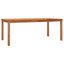 Waukegan Teak Patio Dining Set with Rectangular Table-1053219373