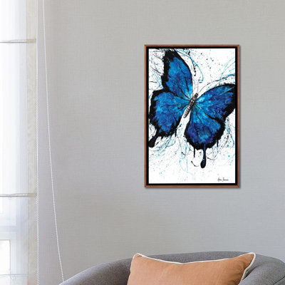 «Beach Butterfly» par Ashvin Harrison - reproduction d'art