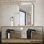 Miroir de salle de bain éclairé à DEL rotatif 270 po x l 28 po x H 36 po à intensité variable, 3 couleurs, IRC 90+-1975141893