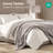 Madison Park Duke Gray Long Fur Dual-Sided All Season 50x60" Throw-1338792968