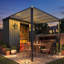 Metal Lean-To Shed & Pergola Combo