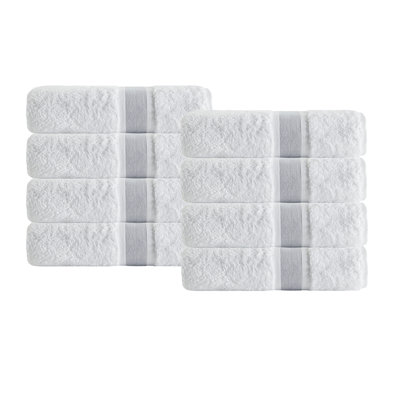 Ensemble de 8 serviettes en coton Amair