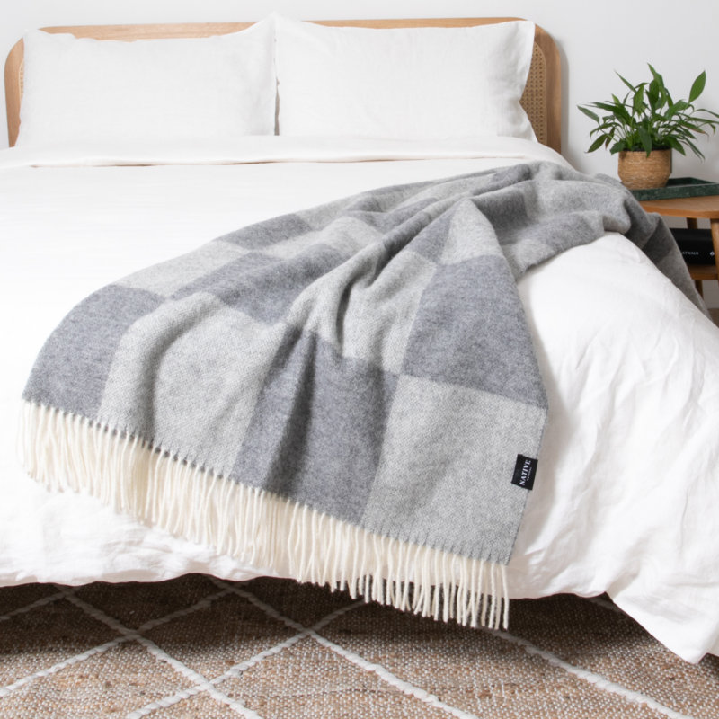Throw Blanket, Grey