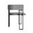 Black Metal Dining Chair-137470523