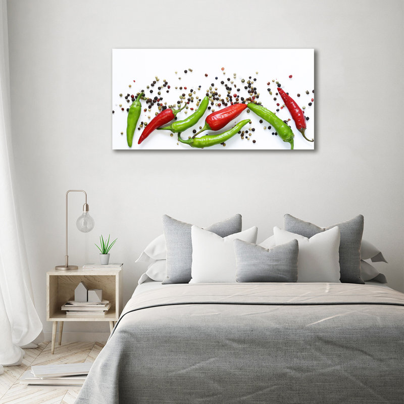 Chilli Peppers - Wrapped Canvas Print