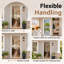Double porte escamotable en aluminium-136145921-137561536